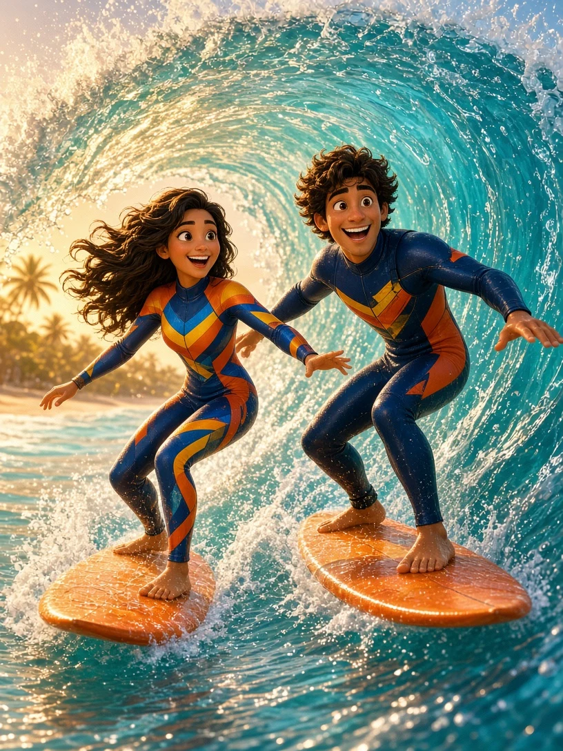 Tropical Wave Riders
