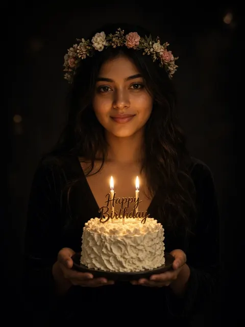 Candlelit Birthday Wish