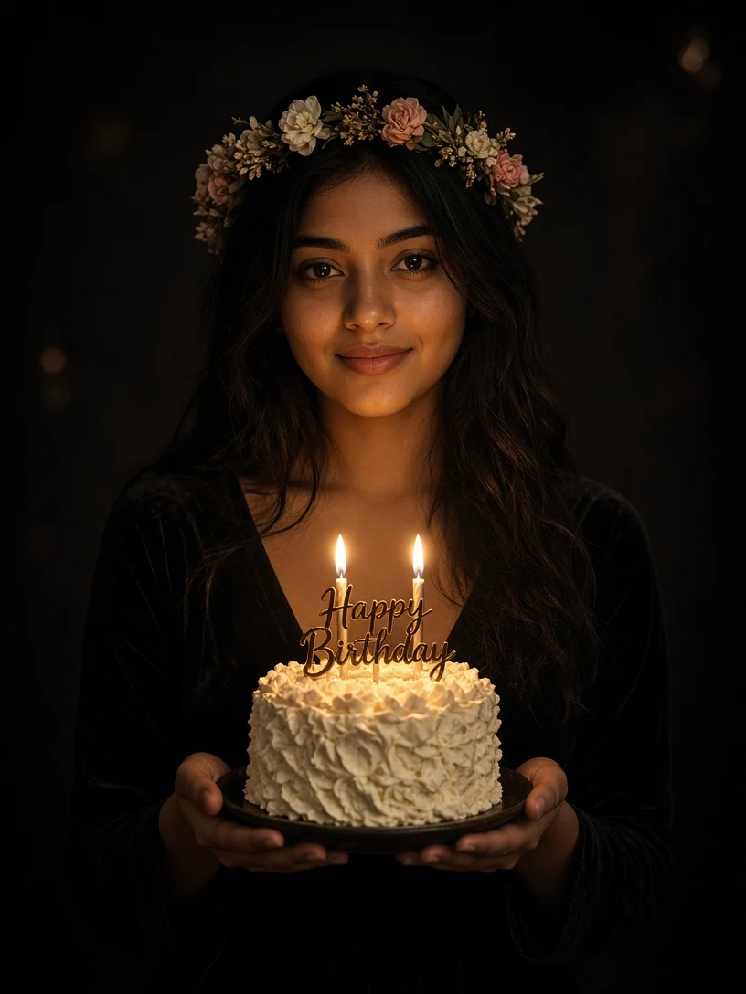 Candlelit Birthday Wish