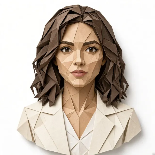 Papercraft Portrait