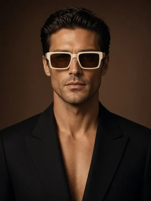 Contemporary Men's Fashion Studio Shot