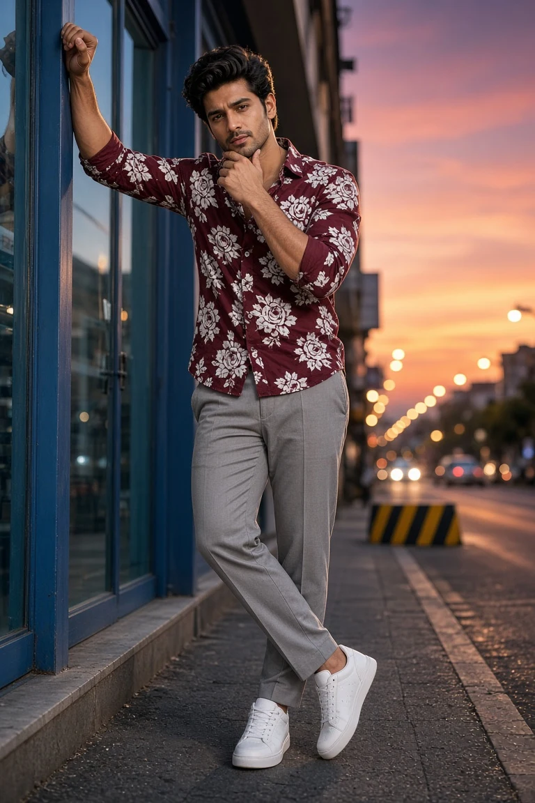 Urban Street Stylish Man