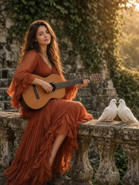 The Minstrel and the Doves