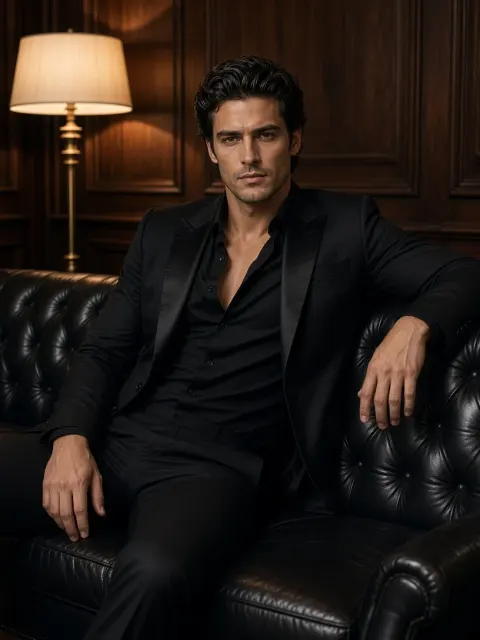 Luxury Lifestyle Portrait of Gentleman