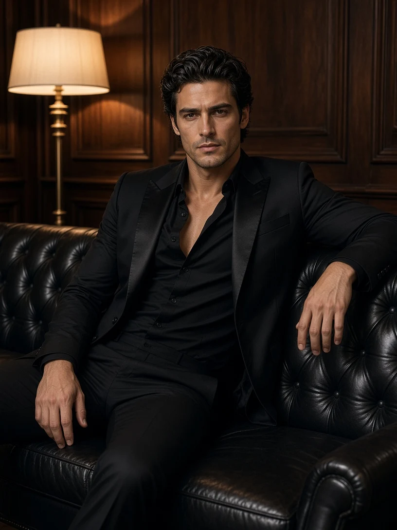 Luxury Lifestyle Portrait of Gentleman