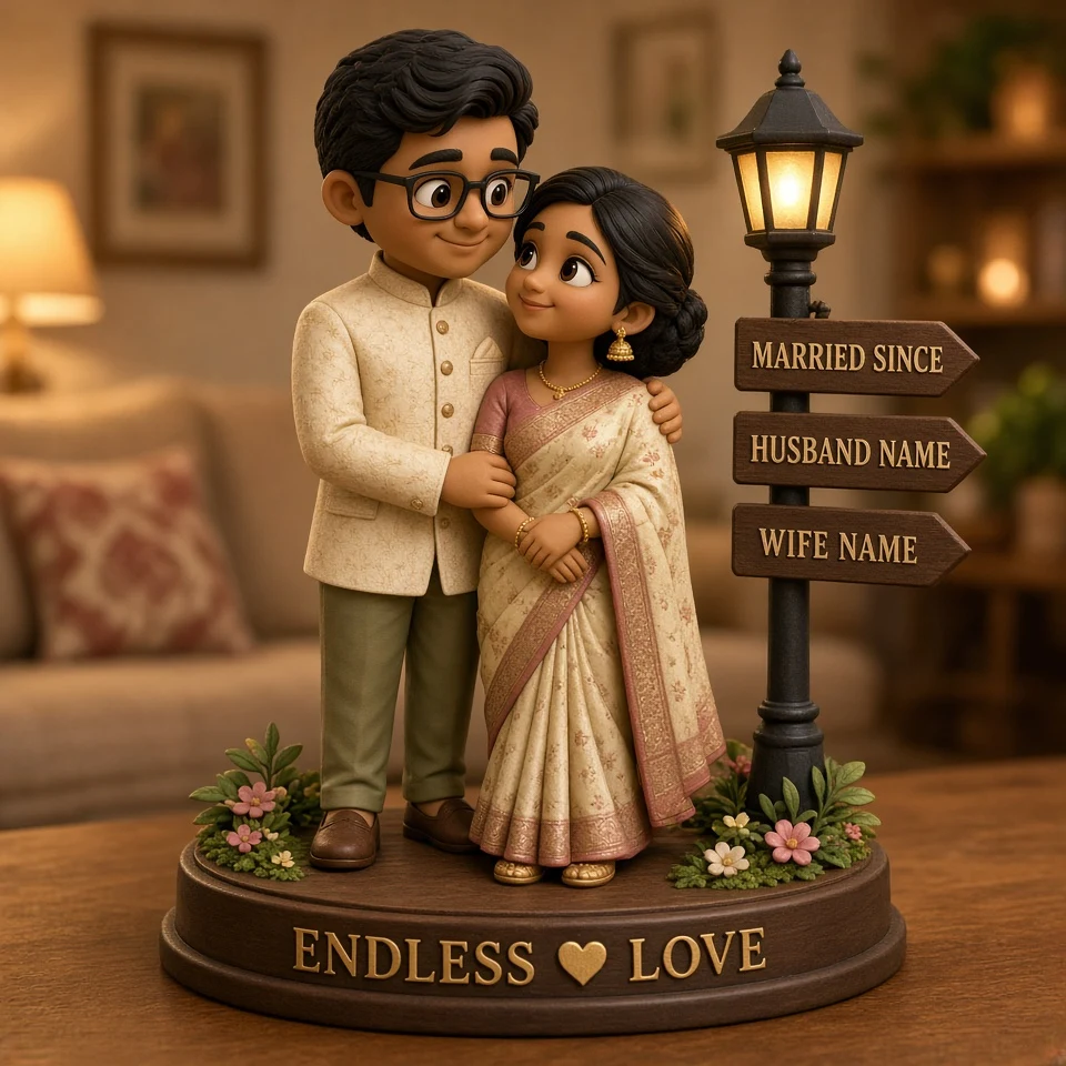 3D Couple Miniature