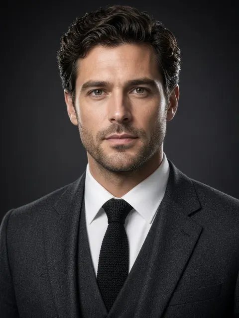Professional Corporate Headshot of Businessman