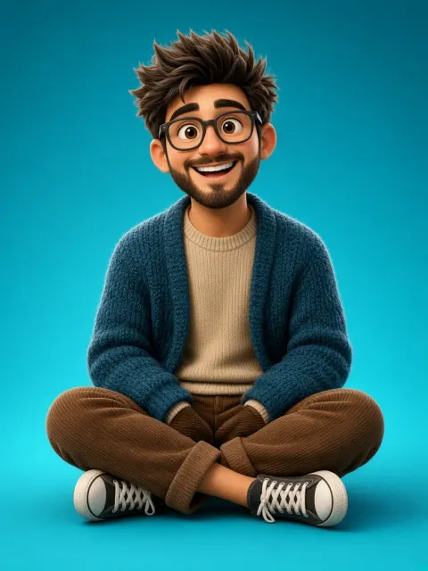 The Blue Cardigan