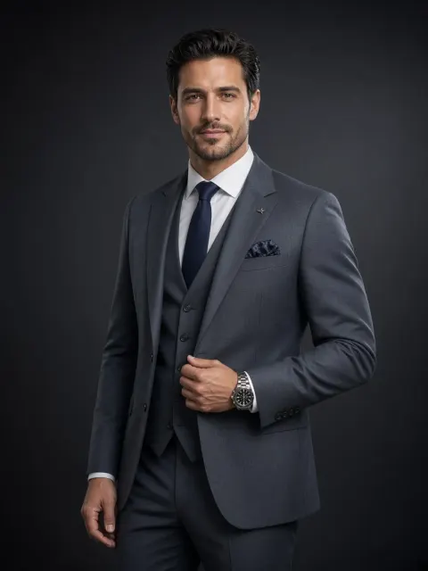 The Grey Three-Piece