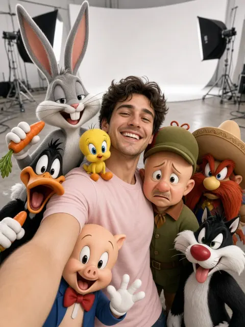 The Toon Squad Selfie