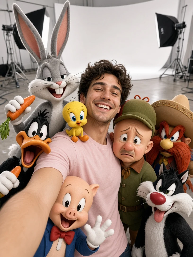 The Toon Squad Selfie