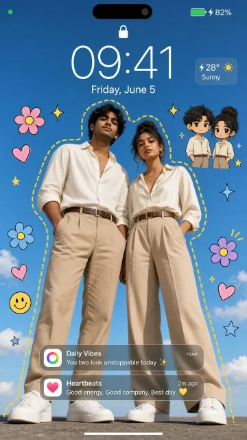 Aesthetic Couple Wallpaper