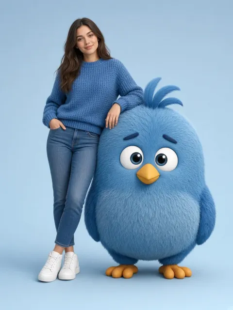My Big Blue Friend