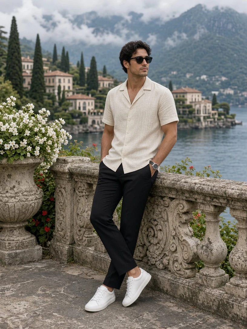 Vacation Men's Style Portrait