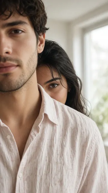 Playful Couple Close-Up Portrait