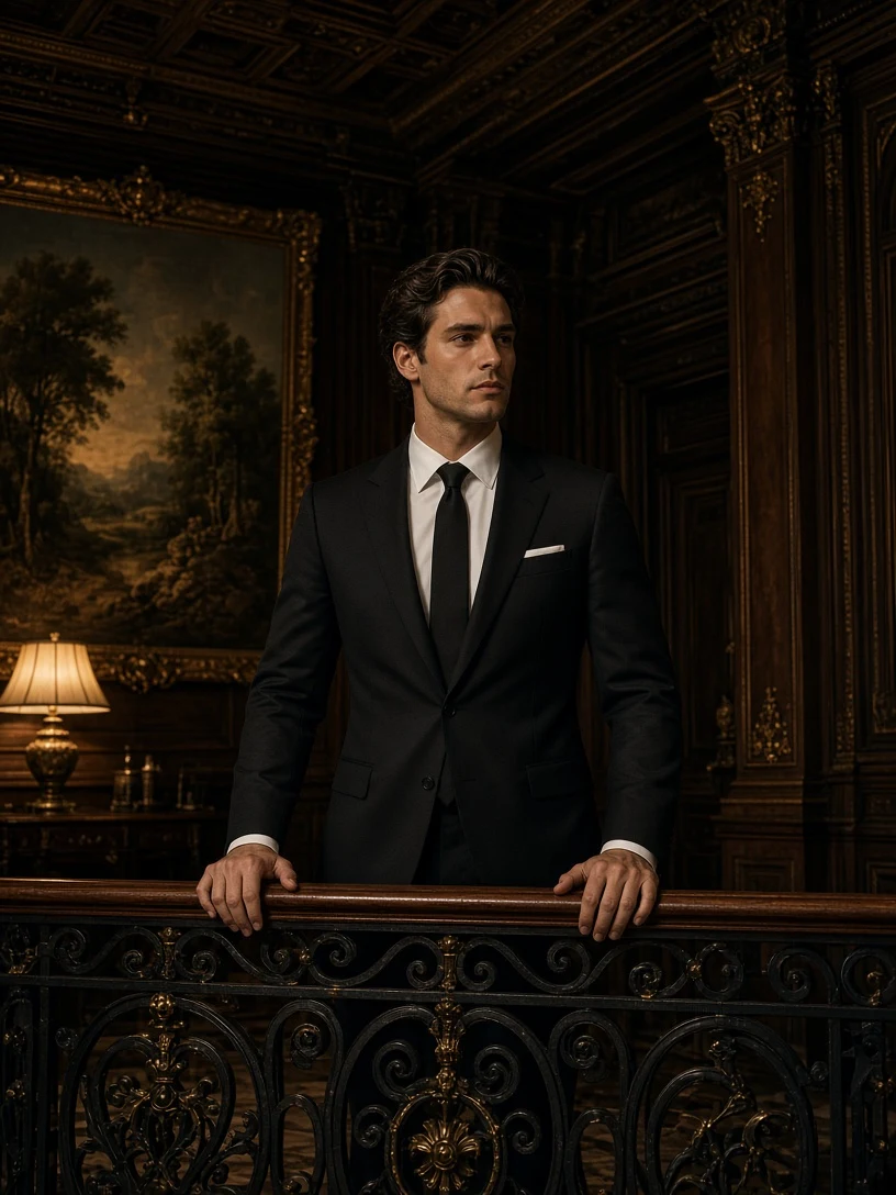 Sophisticated Gentleman at Classic Interior