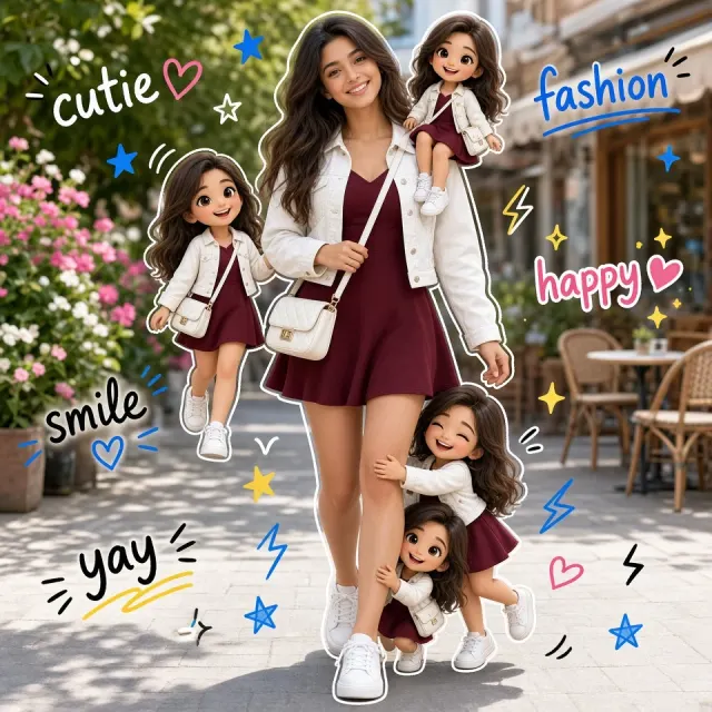 Maroon Mini-Me Magic