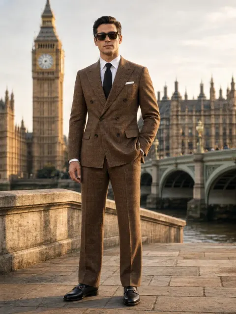 Elegant Gentleman Street Style in London