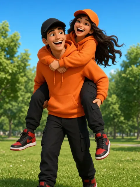 Joyful Piggyback