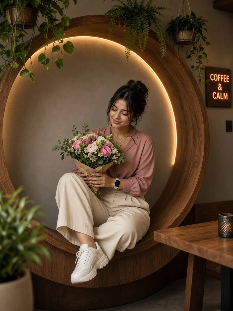 The Circular Cafe Window