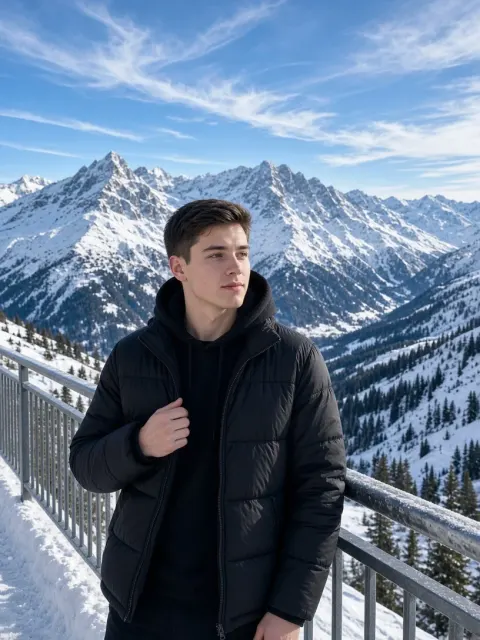 Snow-Capped Views