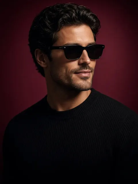 Profile in Maroon Studio