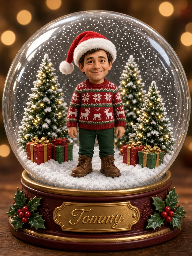 Christmas Captured in Glass