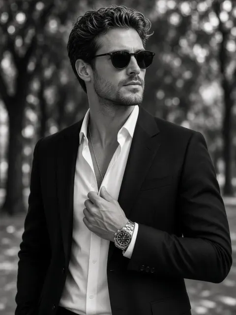 Classic Suit and Shades