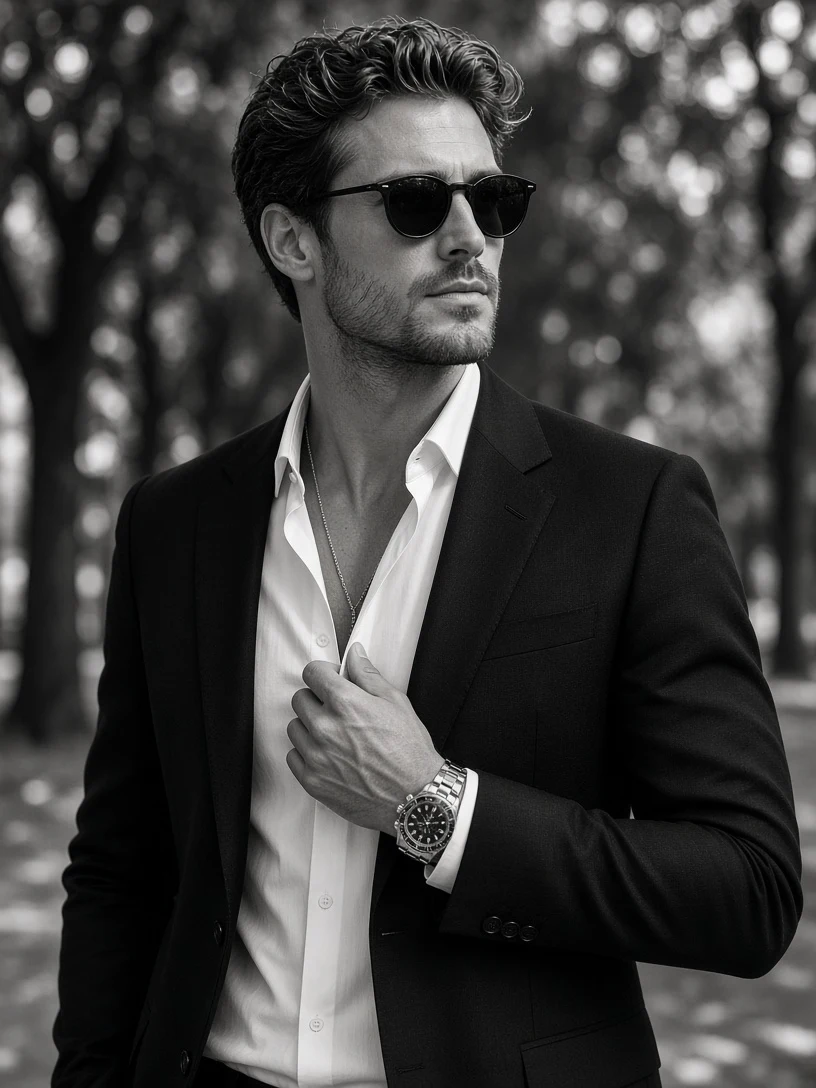 Classic Suit and Shades