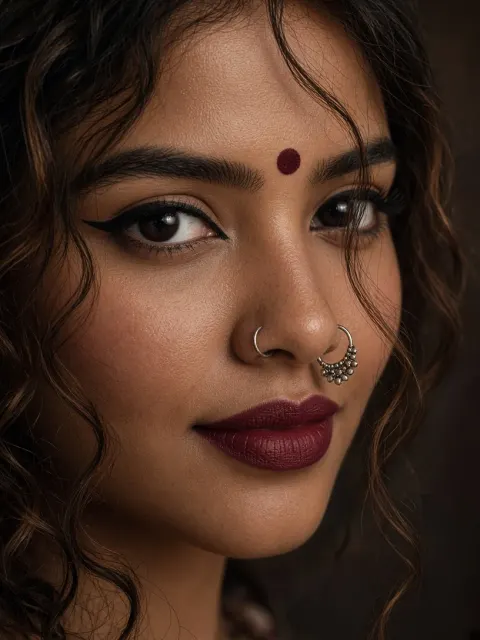 The Floral Nose Pin