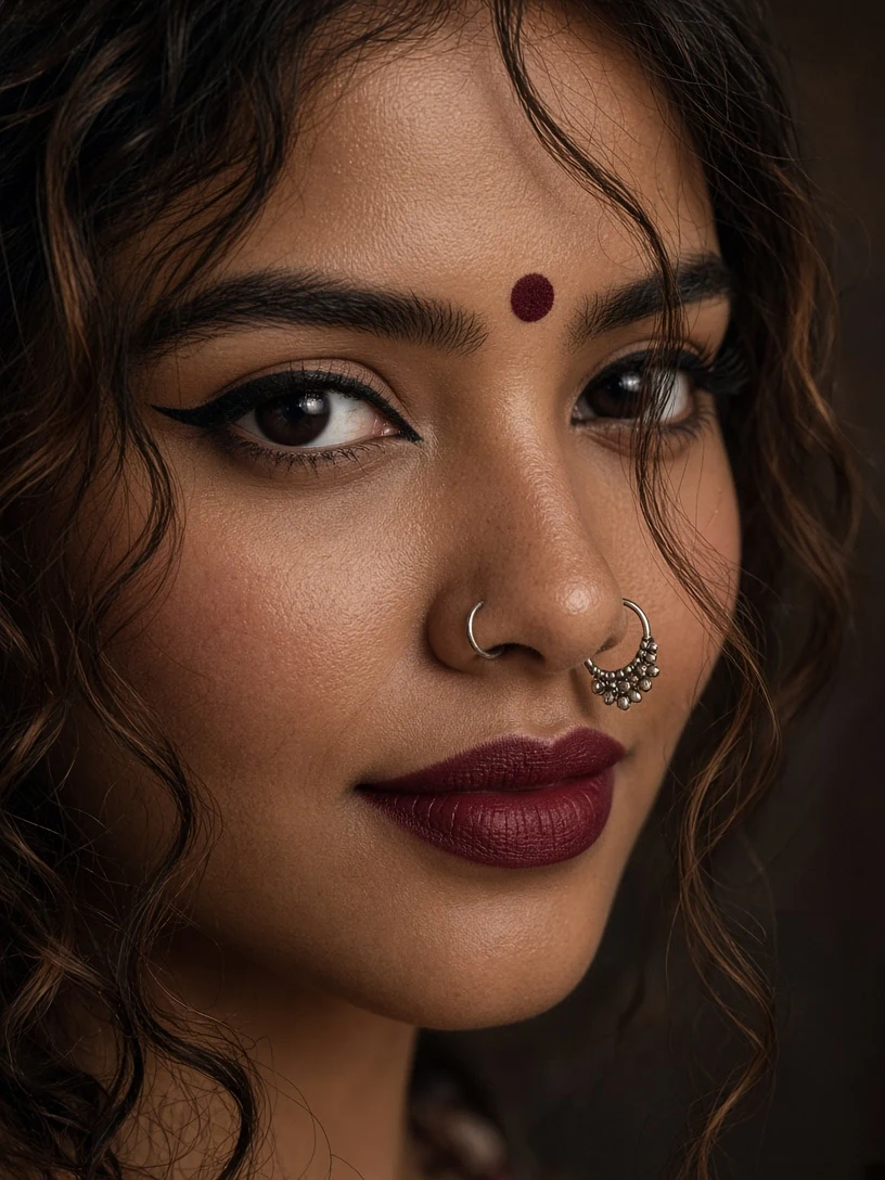 The Floral Nose Pin