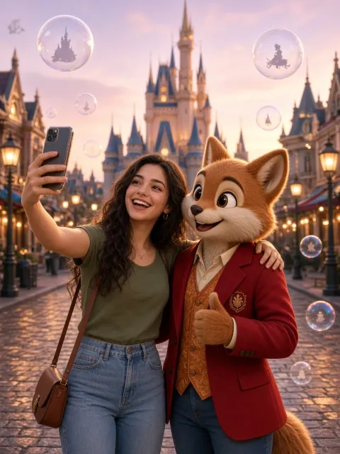 A Fairytale Selfie