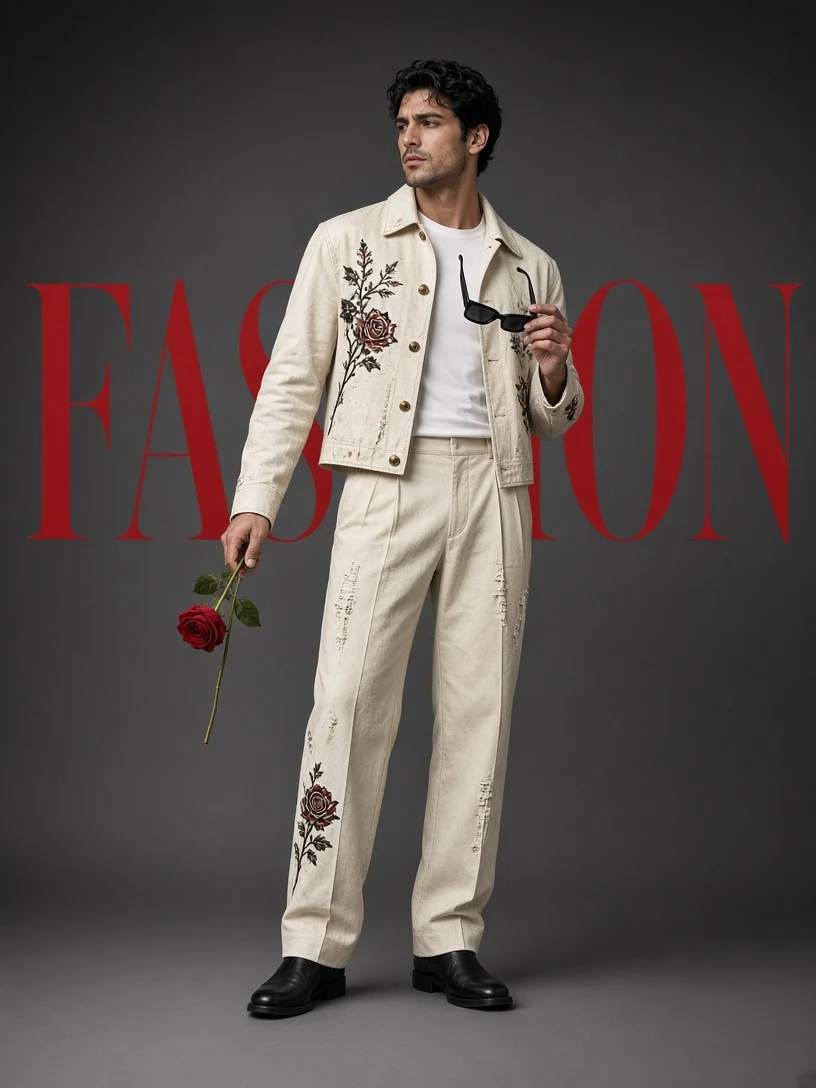Fashion Magazine Cover Model Portrait