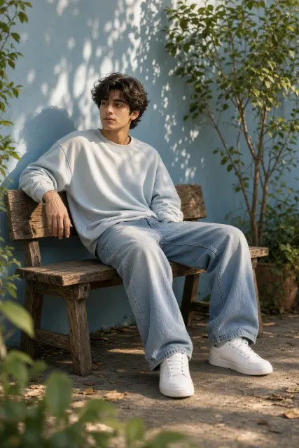 Relaxing in the Garden