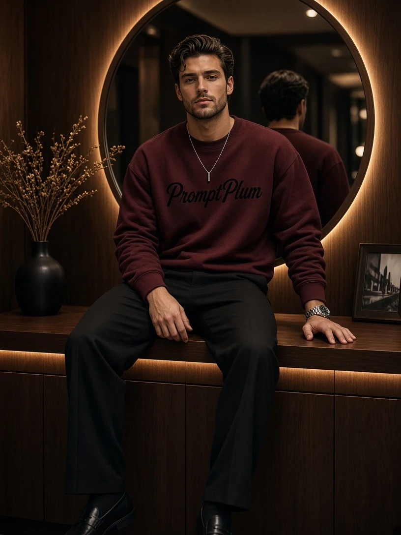 Luxury Vanity Room Reflection Photo