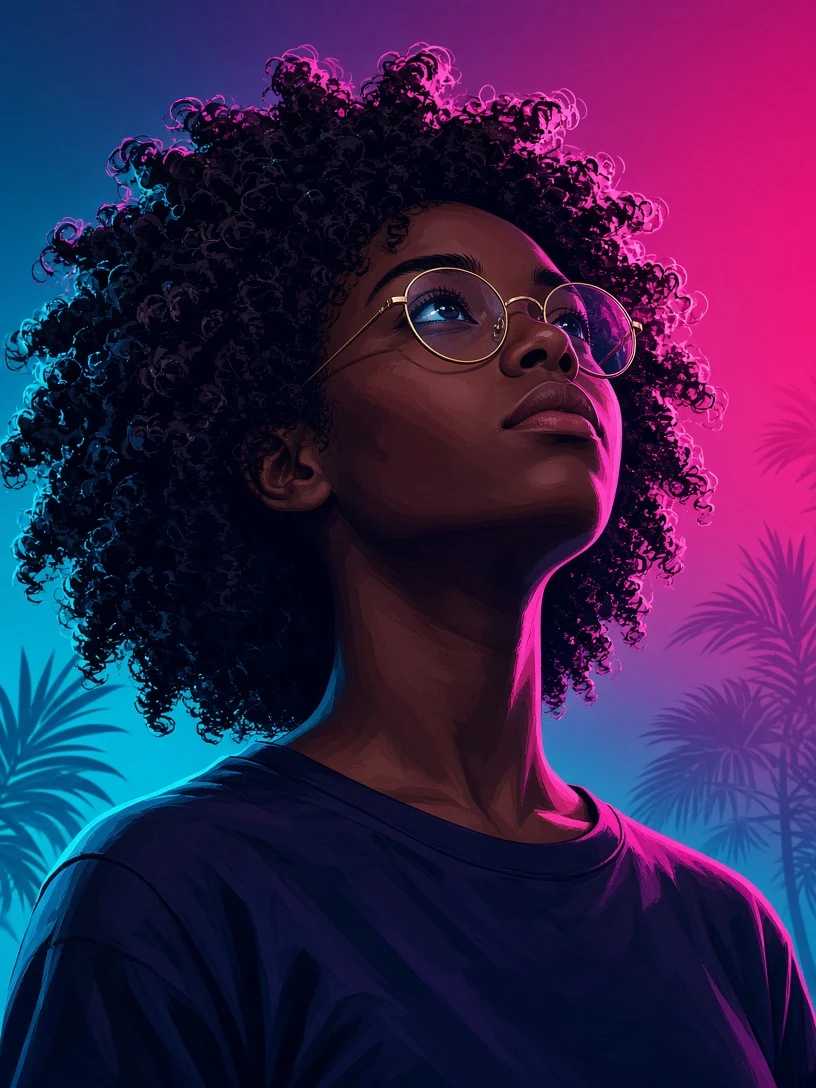 Neon Curls