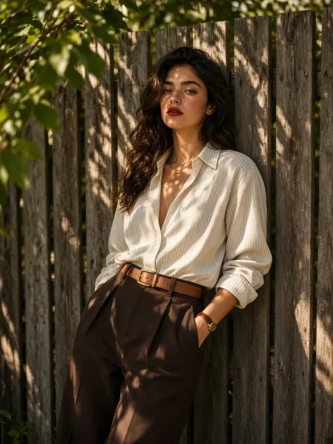 Vintage Style Woman