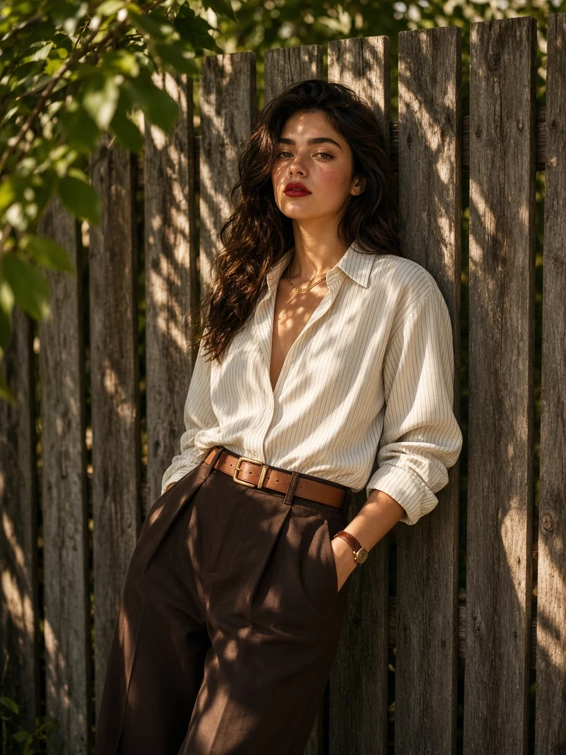 Vintage Style Woman