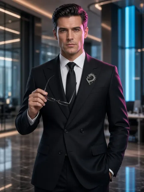 Sharp Suited Professional