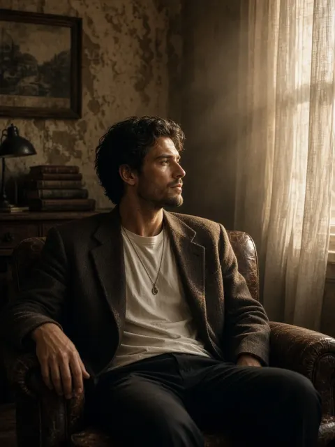 Lost in Thought by the Window