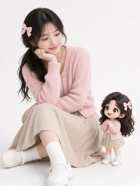 Pastel Pink Mini-Me