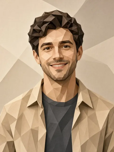 The Low-Poly Portrait