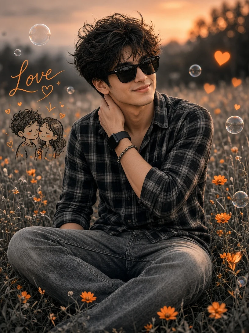 Stylish Boy Prompt for Instagram
