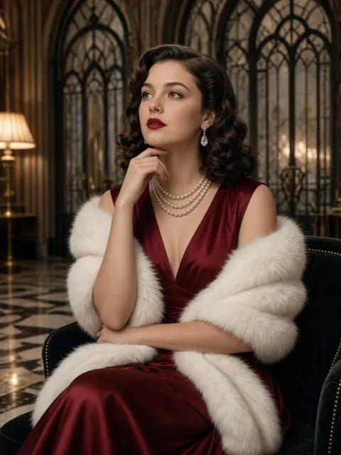 Scarlet & Ivory