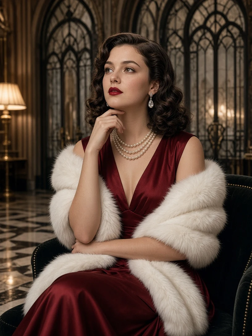 Scarlet & Ivory
