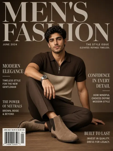 Quiet Luxury Men's Fashion Magazine