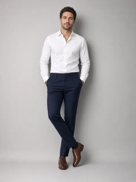 Casual and confident