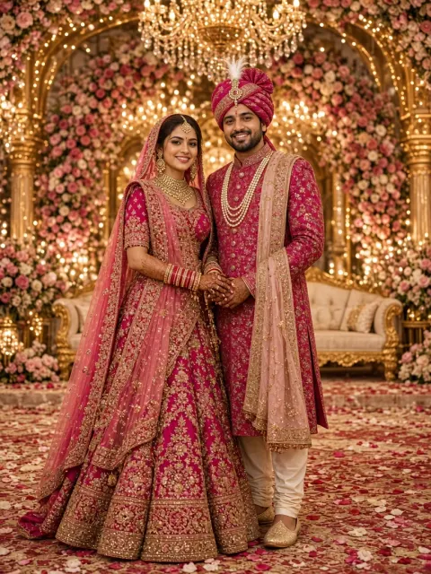 A Royal Indian Couple