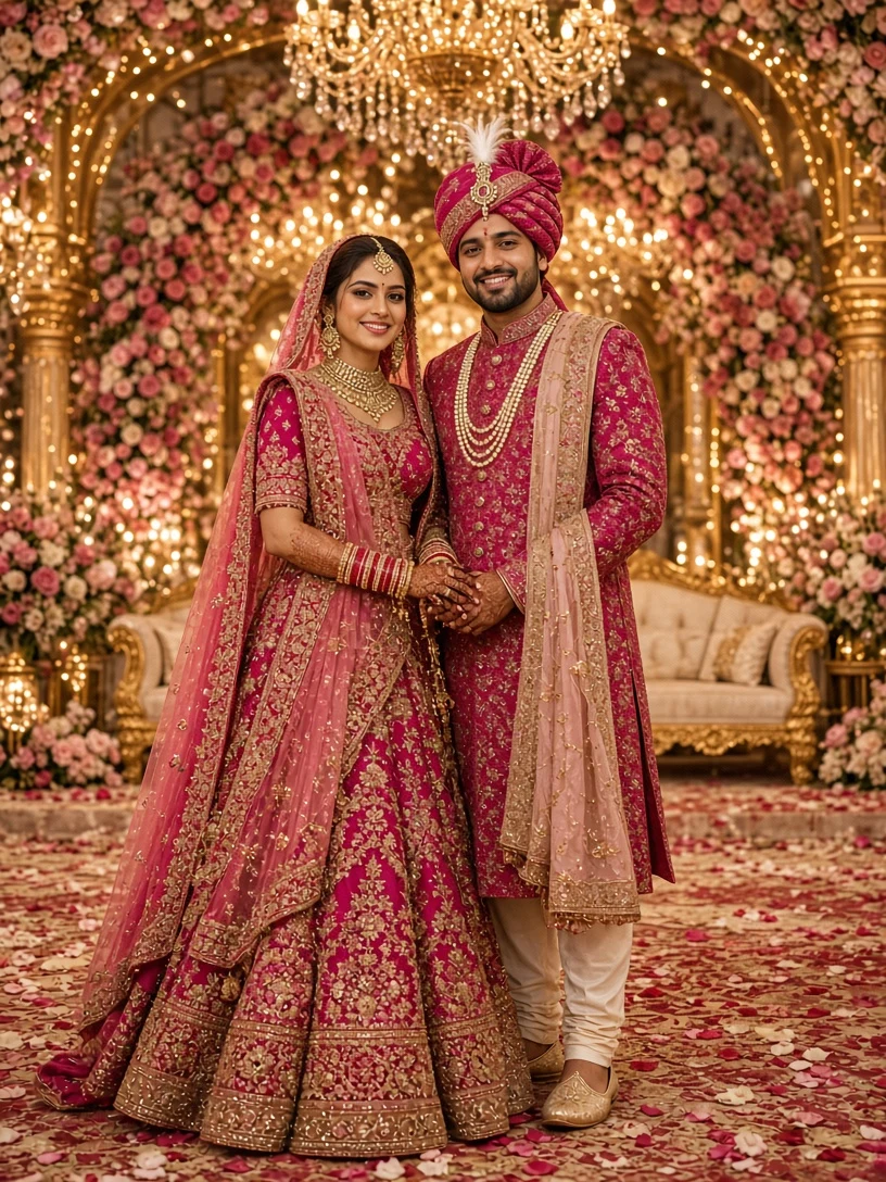 A Royal Indian Couple
