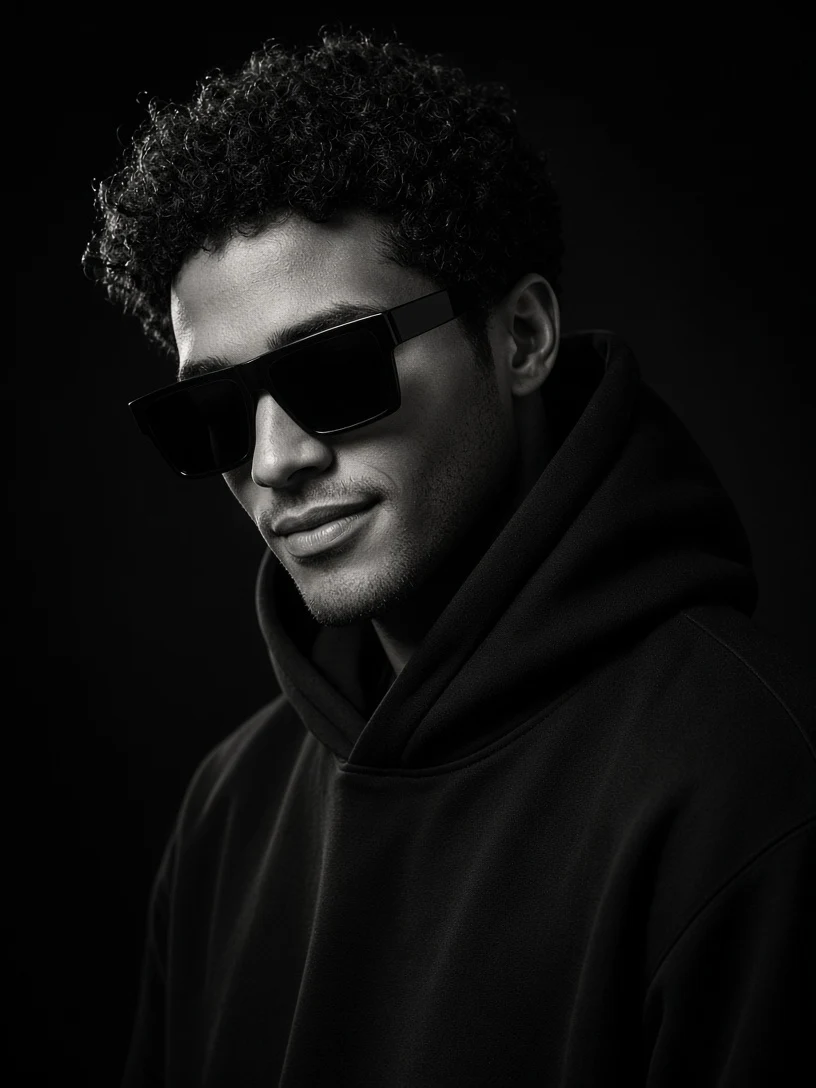 Hooded Hidden Portrait